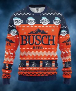 Busch Light Beer Ugly Christmas Sweater, Faux Wool Sweater, Gifts For Beer Lovers, International Beer Day, Best Christmas Gifts For 2022 – Prinvity