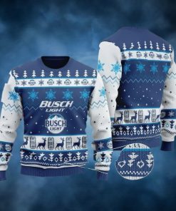 Busch Light Beer Ugly Christmas Sweater, Faux Wool Sweater, International Beer Day, Gifts For Beer Lovers, Best Christmas Gifts For 2022 – Prinvity