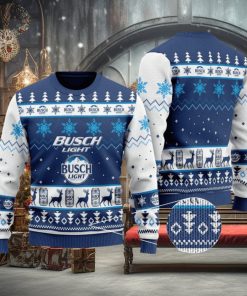 Busch Light Christmas Sweater, Christmas Gift Apparel, Merry Ugly Christmas Sweater