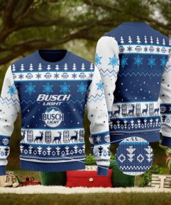Busch Light Christmas Sweater, Christmas Gift Apparel, Merry Ugly Christmas Sweater