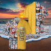 Beach Shirt Carolina Panthers 3D Printing Hawaiian Shirt NFL Shirt For Fans