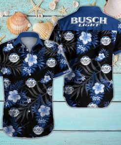 Busch Light Hawaiian Shirt Hibiscus Gift For Beach Holiday