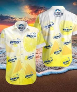 Busch Light Hawaiian Shirt Lemon And Watermelon Birthday Gift For Beach Lover