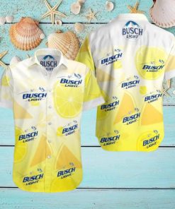 Busch Light Hawaiian Shirt Lemon And Watermelon Birthday Gift For Beach Lover