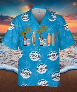 Busch Light Hawaiian Shirt Summer Beach For Surfing Lover