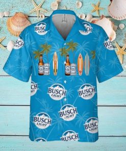 Busch Light Hawaiian Shirt Summer Beach For Surfing Lover