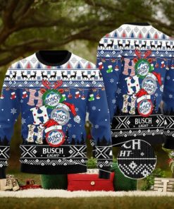 Busch Light HoHoHo Ugly Christmas Sweater