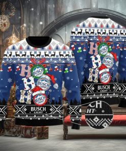 Busch Light HoHoHo Ugly Christmas Sweater