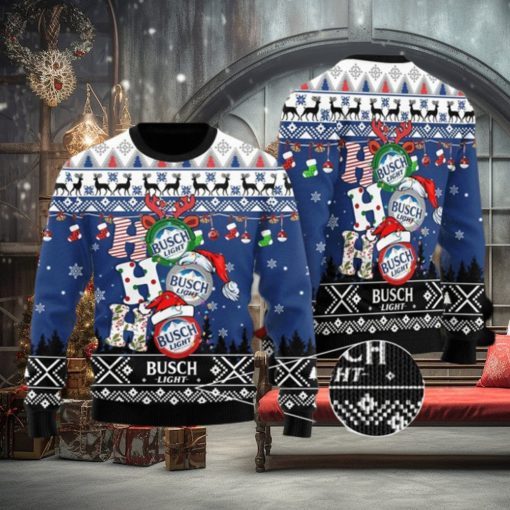 Busch Light HoHoHo Ugly Christmas Sweater