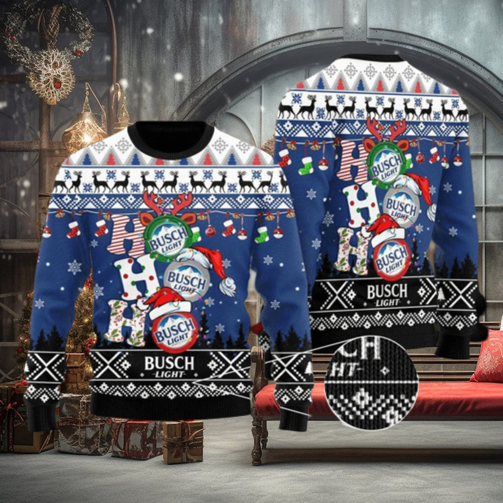 Busch ugly hot sale christmas sweater