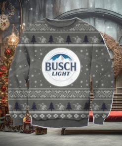 Busch Light Knitting Ugly Christmas Sweater Perfect Holiday Gift