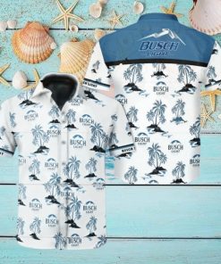 Busch Light Mens Hawaiian Shirt