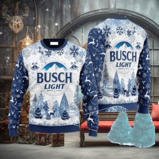 Busch Light Ugly Christmas Sweater, Gift for Christmas Holiday