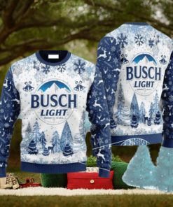 Busch Light Ugly Christmas Sweater, Gift for Christmas Holiday