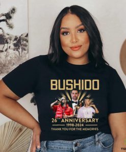 Bushido 26th Anniversary 1998 – 2024 Thank You For The Memories T Shirt