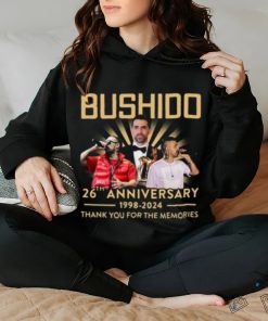 Bushido 26th Anniversary 1998 – 2024 Thank You For The Memories T Shirt