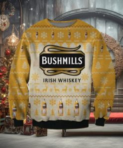 Bushmills Christmas Ugly Sweater Gift For Men And Women