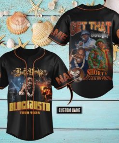 Busta Rhymes Blockbusta Tour 2024 Custom Baseball Jersey