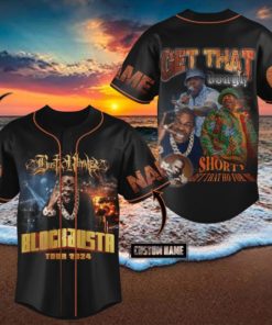 Busta Rhymes Blockbusta Tour 2024 Custom Baseball Jersey