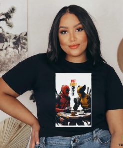 But First Co FF EE 2024 Deadpool & Wolverine Poster Long Sleeve T Shirt