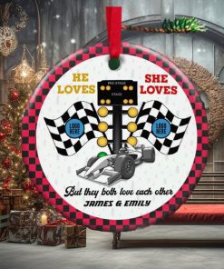 But They Both Love Each Other Couple Ornament