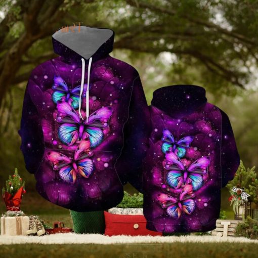 Butterfly Beautiful 3d Hoodie