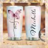 Butterfly Faith Personalized Tumbler