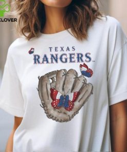 Butterfly Glove Texas Rangers Baseball Shirt