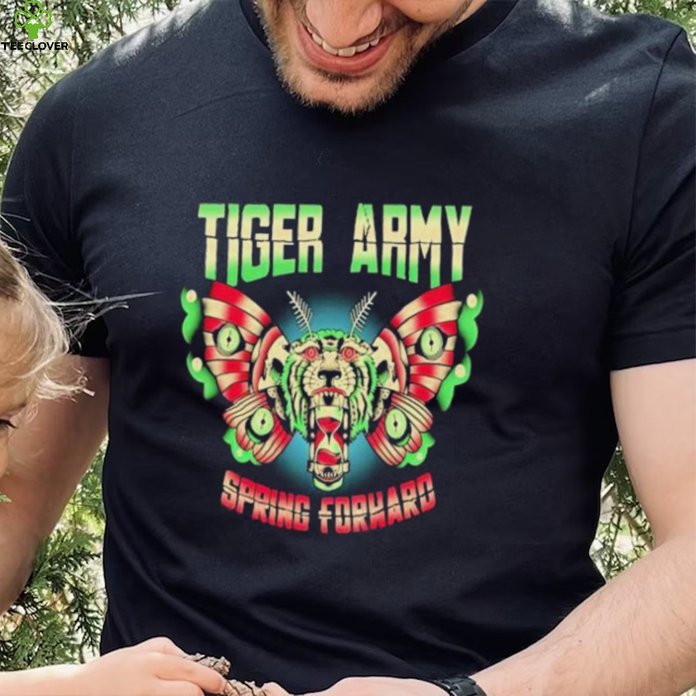 Butterfly Tiger American Psychobilly Tiger Army Shirt - Teeclover