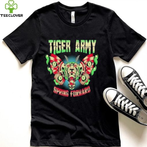 Butterfly Tiger American Psychobilly Band Tiger Army Shirt