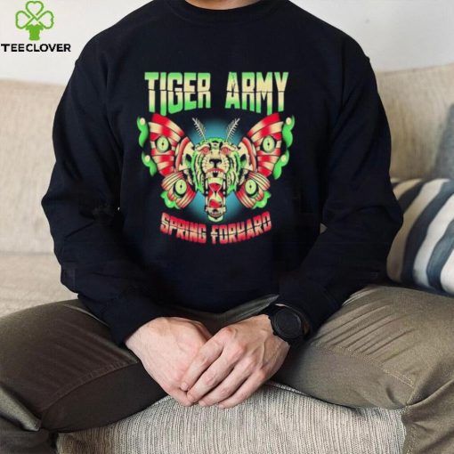 Butterfly Tiger American Psychobilly Band Tiger Army Shirt
