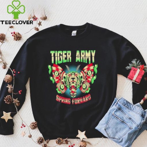Butterfly Tiger American Psychobilly Band Tiger Army Shirt