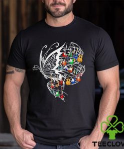 Butterfly with guitars and music notes hoodie, sweater, longsleeve, shirt v-neck, t-shirt