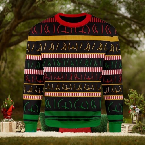 Butts Wall All Over Print Ugly Christmas Sweater Xmas Gift Men And Women Christmas Sweater