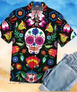 Buy Amazing Sugar Skull Hawaiian Shirt