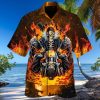 Skull Roses Hawaiian Shirt Skull Roses Hawaiian Shirt