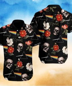 Buy Hawaiian Aloha Shirts Pink Floyd Skull 1