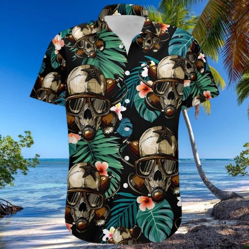 Buy Skull Dragon Unisex Hawaiian Shirt