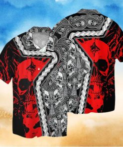 Buy Skull Pattern 3d Hawaiian Shirt