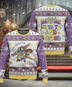 Buzz Lightyear And Woody Ugly Sweater, Toy Story Christmas Sweater