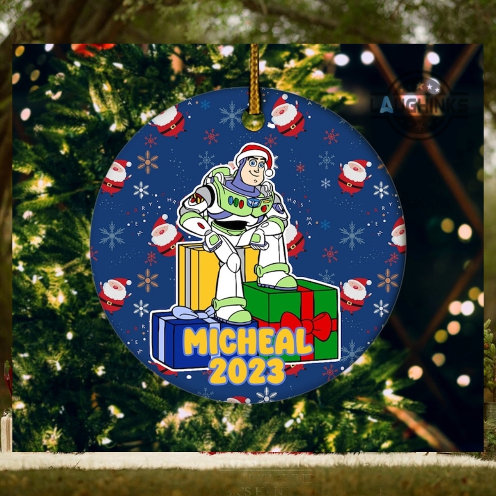 Buzz Lightyear Christmas Ornament Disney Buzz Lightyear Toy Story Ceramic Ornaments 2 Sides Buzz Lightyear Star Command Christmas Tree Decoration NEW Buzz Lightyear Christmas Ornament Disney Buzz Lightyear Toy Story Ceramic Ornaments 2 Sides Buzz Lightyear Star Command Christmas Tree Decoration NEW