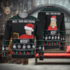 Personalized Cat Meowy Catmas Ugly Christmas Sweater