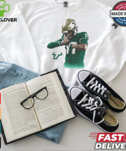 Byrum Brown South Florida Bulls Portrait t shirt