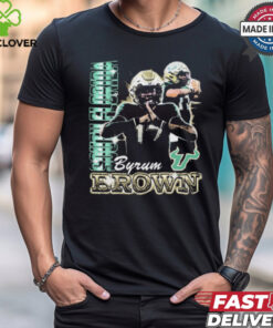 Byrum Brown South Florida Bulls Vintage Graphic t shirt