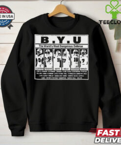 Byu The World’s Most Dangerous Defense Robinson Taggart Batty Kelly Glasker Wakley t shirt