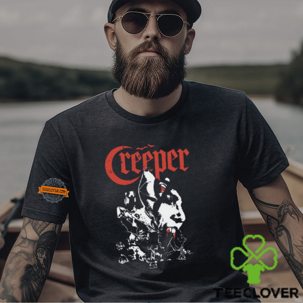 C R E E P E R Creeper Branca Vampire Vest Shirt C R E E P E R Creeper Branca Vampire Vest Shirt