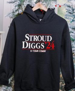 C. J. Stroud and Stefon Diggs ’24 Houston Texans H Town Comin’ hoodie, sweater, longsleeve, shirt v-neck, t-shirt