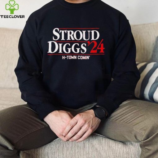 C. J. Stroud and Stefon Diggs ’24 Houston Texans H Town Comin’ hoodie, sweater, longsleeve, shirt v-neck, t-shirt