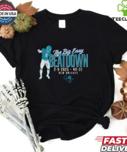 C.J. Gardner Johnson The Big Easy Beatdown Philadelphia Eagles cartoon shirt