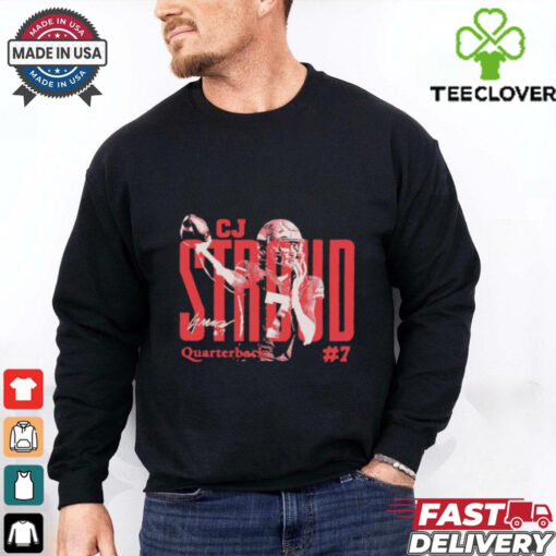 C.J. Stroud #7 Houston Texans Football Quarterback signature shirt